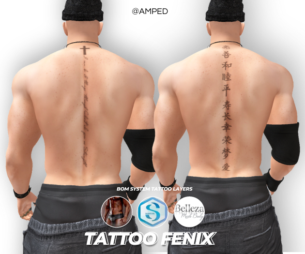 AMP - Tattoos For Body Layer /BOM