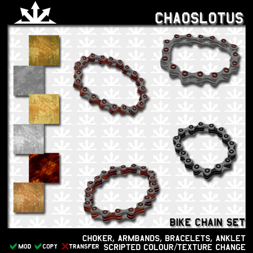 ~CL~ Bike Chains Set