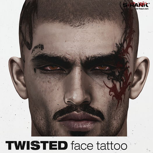 S-RANK "TWISTED FACE TATTOO"
