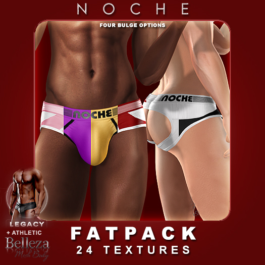 NOCHE. Taylor Jockstrap Fatpack