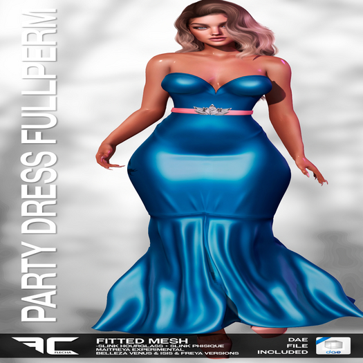 FLECHA Party Fitted Dress Fullperm