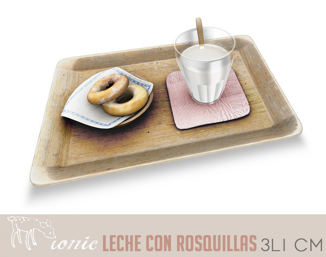 ionic : Leche con rosquillas