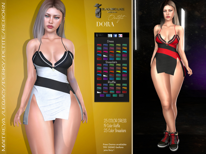 Dora Outfit By Blackbird Lace >>Promo