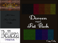 DOREEN Camisk FATPACK FREYA