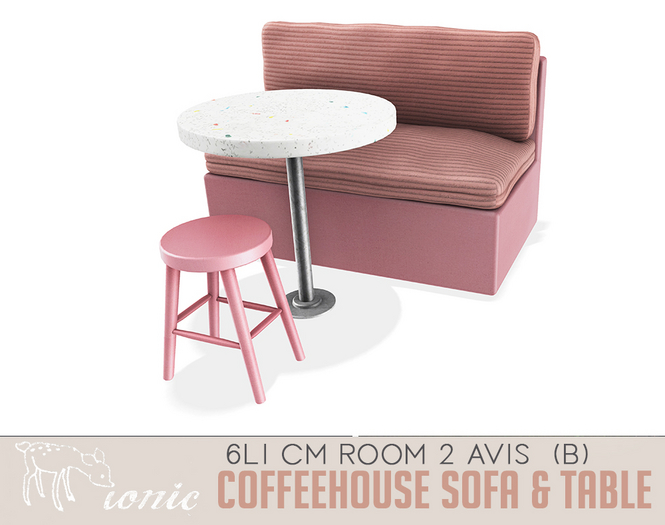 ionic : Coffehouse Sofa & Table (B)