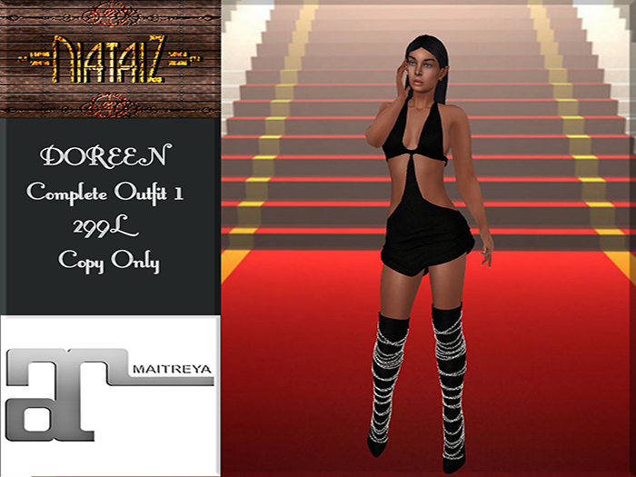 DOREEN Camisk Outfit 1 MAITREYA