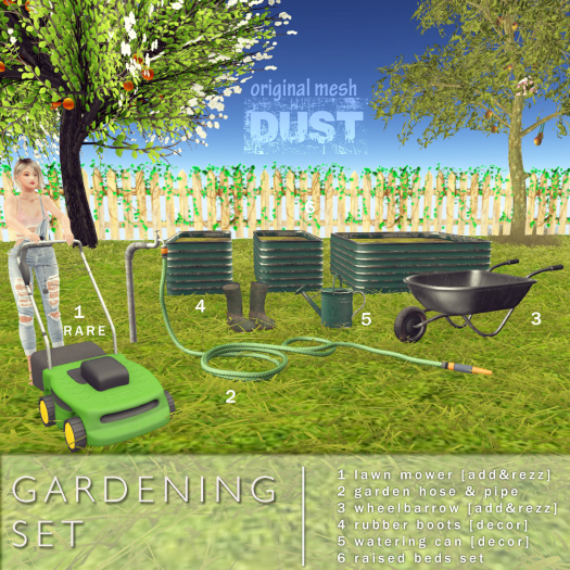 DUST: Lawn Mower RARE [box]