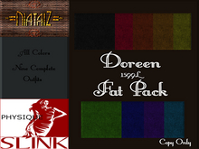 DOREEN Camisk FATPACK PHYSIQUE