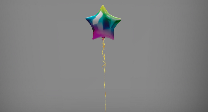*NJoy* star balloon