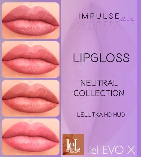 Impulse Beauty - Lip Gloss - Neutral