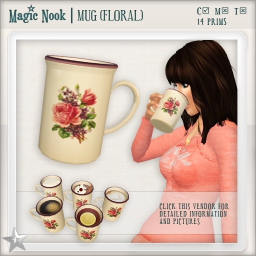 [MAGIC NOOK] Mug (Floral)