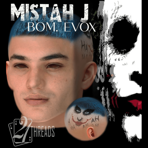 [21] Mistah J Dark Blue Lel Evo x