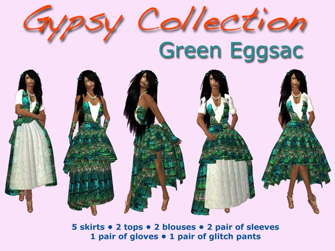 Gypsy Dress - Gypsy Dresses Green Eggsac