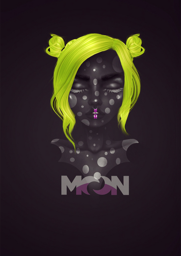 Moon. Hair // - BUY ALL - Negative