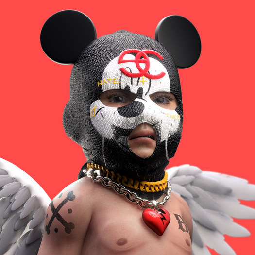 "evol mick" wall art