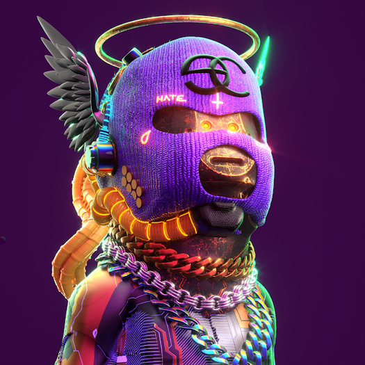 "evol purp" wall art