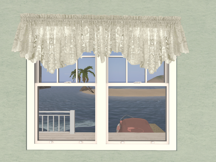 Lace Valance Curtain