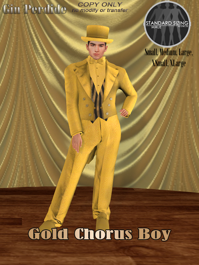 DEMO Gold Chorus Boy 