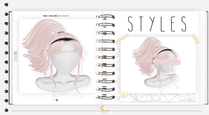 Moon. Hair // - FatPack - Cyclone