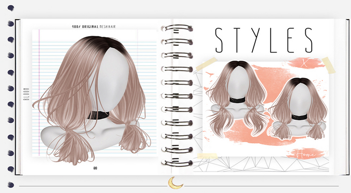 Moon. Hair // - FatPack - Bloom