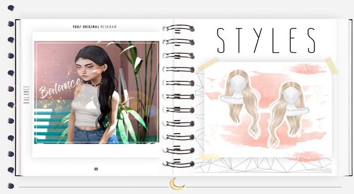 Moon. Hair // - FatPack - Balance