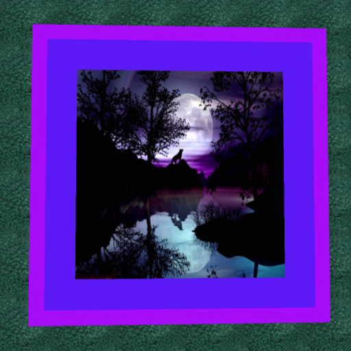 Purple Pink Howler Wolf