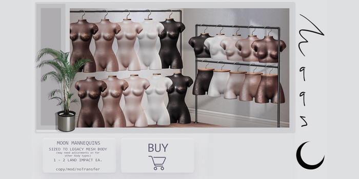Moon. Mannequins