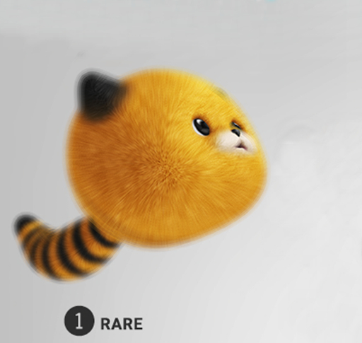 SEmotion Libellune Fluffy Ball Companion RARE 01