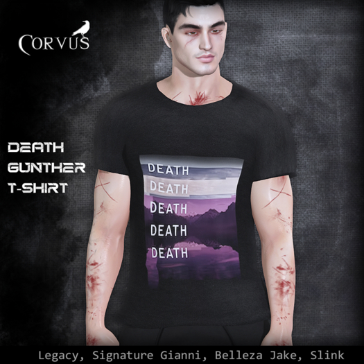 Corvus : Death Gunther T-Shirt