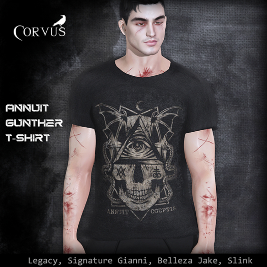 Corvus : Annuit Gunther T-Shirt