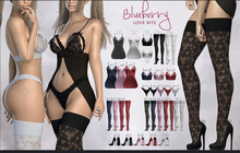 Blueberry - Love Bite - Full Set BLACK RARE - Maitreya