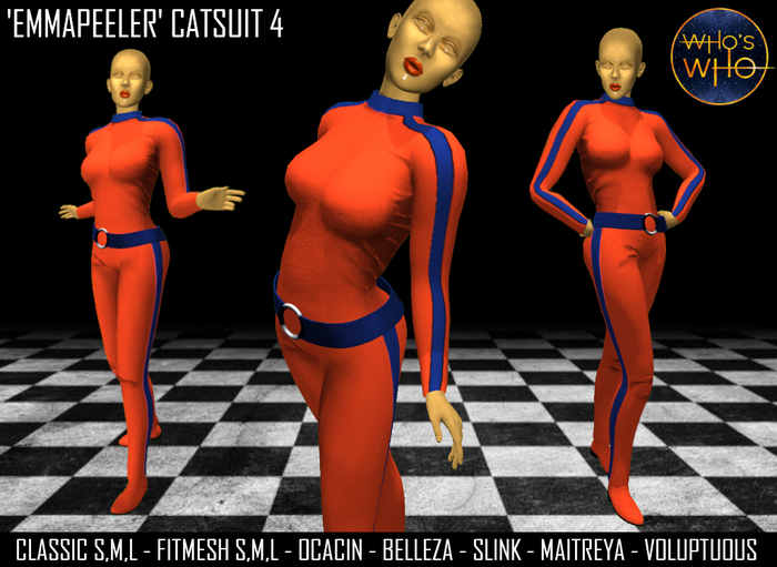WW Emmapeeler Mesh Catsuit 4