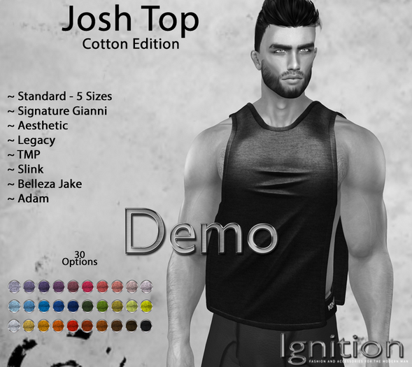 Ignition Josh Top Cotton Demo