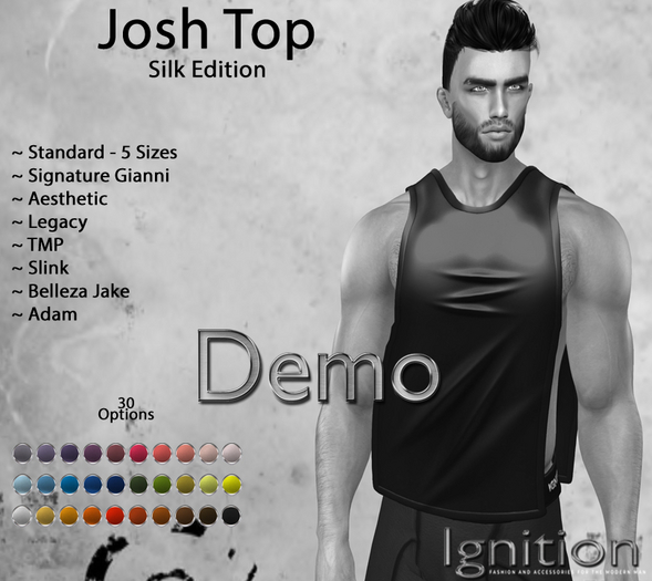 Ignition Josh Top Silk Demo