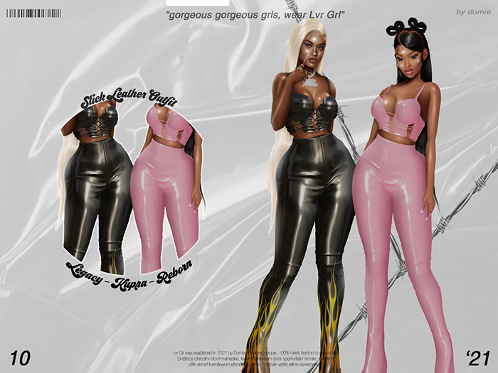 LVR GRL - Slick Flares - Coco