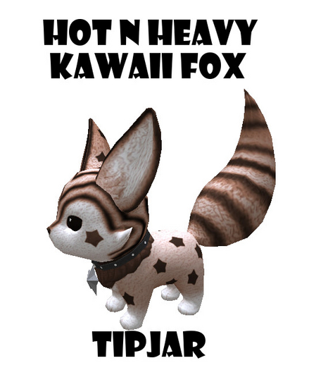 Hot N Heavy - Kawaii Fox Tipjar Brown