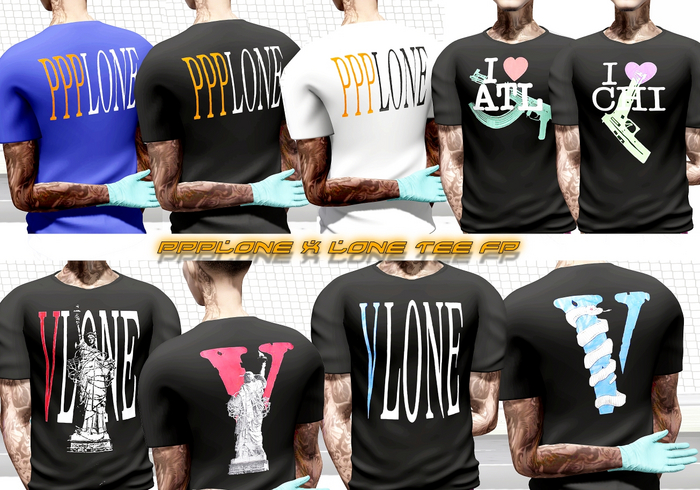 PPPLONE X LONE TEE FATPACK