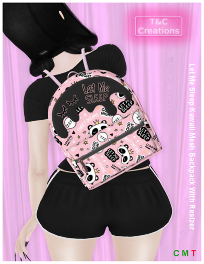 T&C Let Me Sleep Kawaii Backpack (BOXED)