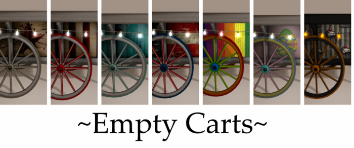 :DH: Holiday Cart  ~Empty~