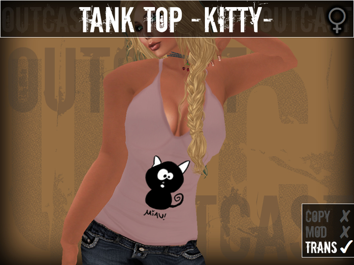 **OC** TankTop Kitty -Rose-