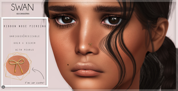 Swan Renata Nose Ribbon