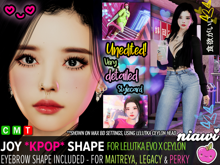 Ceylon Shape - Joy Kpop Kawaii Shape (LeL EvoX Ceylon) - Niawi