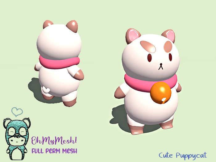 OhMyMesh! Cute Puppycat  - Full Perm Mesh
