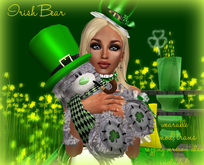 St. Patrick's Day Irish Fuzzy Teddy Bear