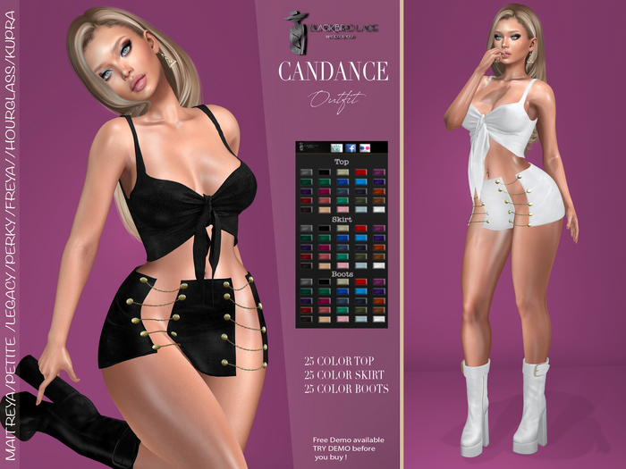 Candace Outfit by Blackbird Lace