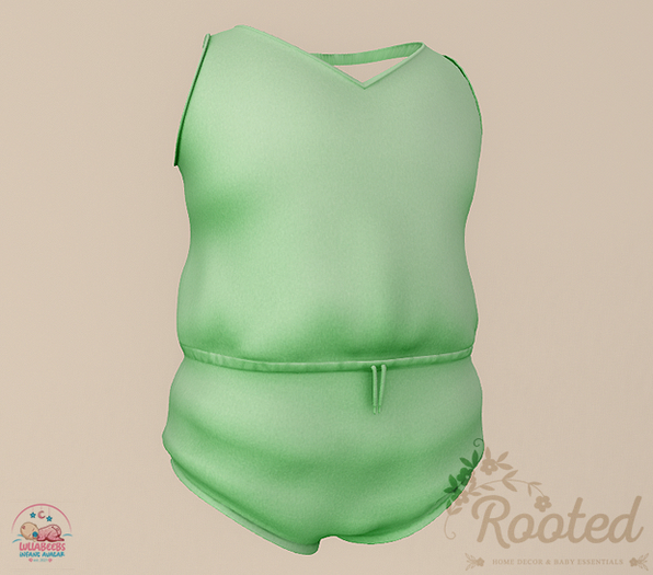 Rooted - Jasmine Romper - Green