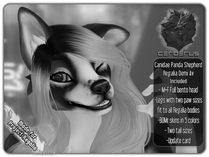 .:C:. Canidae - Panda Shep - Regalia Demi Av - DEMO