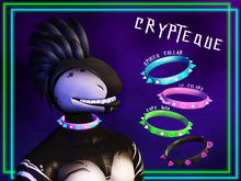 Crypteque - Spiked Collar