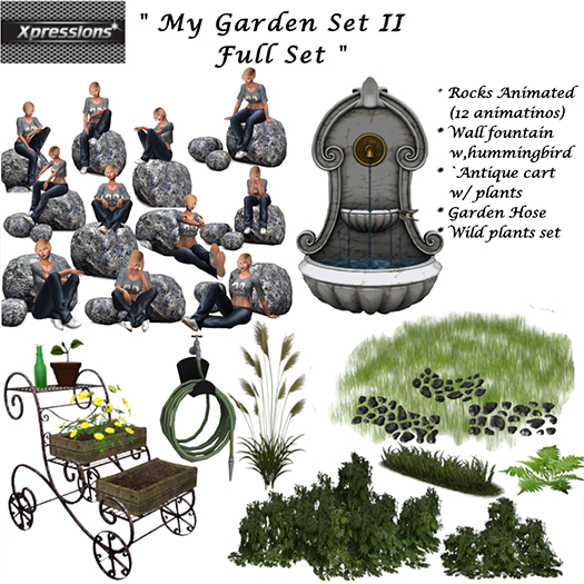 [Xprs] - My Garden Set II - Full Set