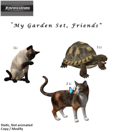[Xprs] - My Garden Set - Friends